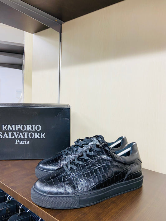 CHAUSSURES EN CUIR NOIR (winn)